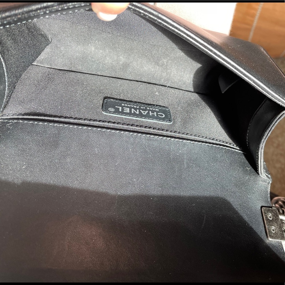 ***SOLD*** Chanel Small Boy Lambskin - Picture 13 of 13